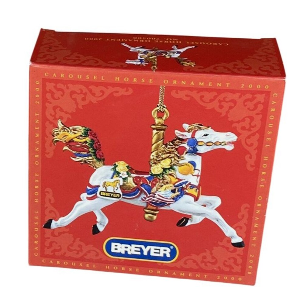 Breyer 2000 Christmas 50th anniversary Carousel Horse Ornament No. 700500